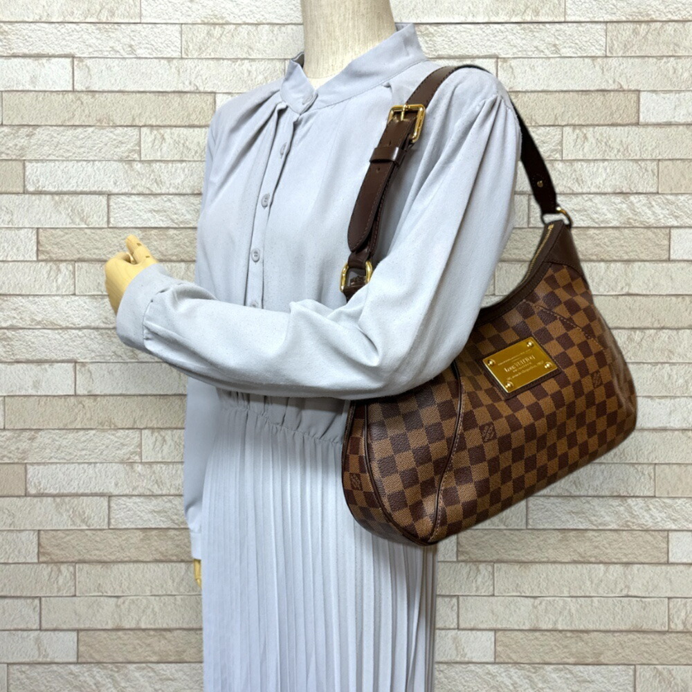 LOUIS VUITTON Brown Damier Shoulder Bag - Picture 2 of 9